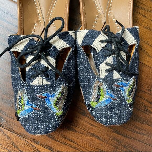 Fizzy Goblet Hummingbird Flats Size 7 - Picture 2 of 10